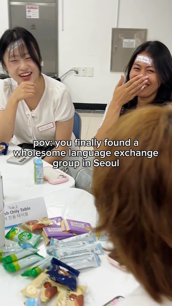 A language exchange that stays wholesome